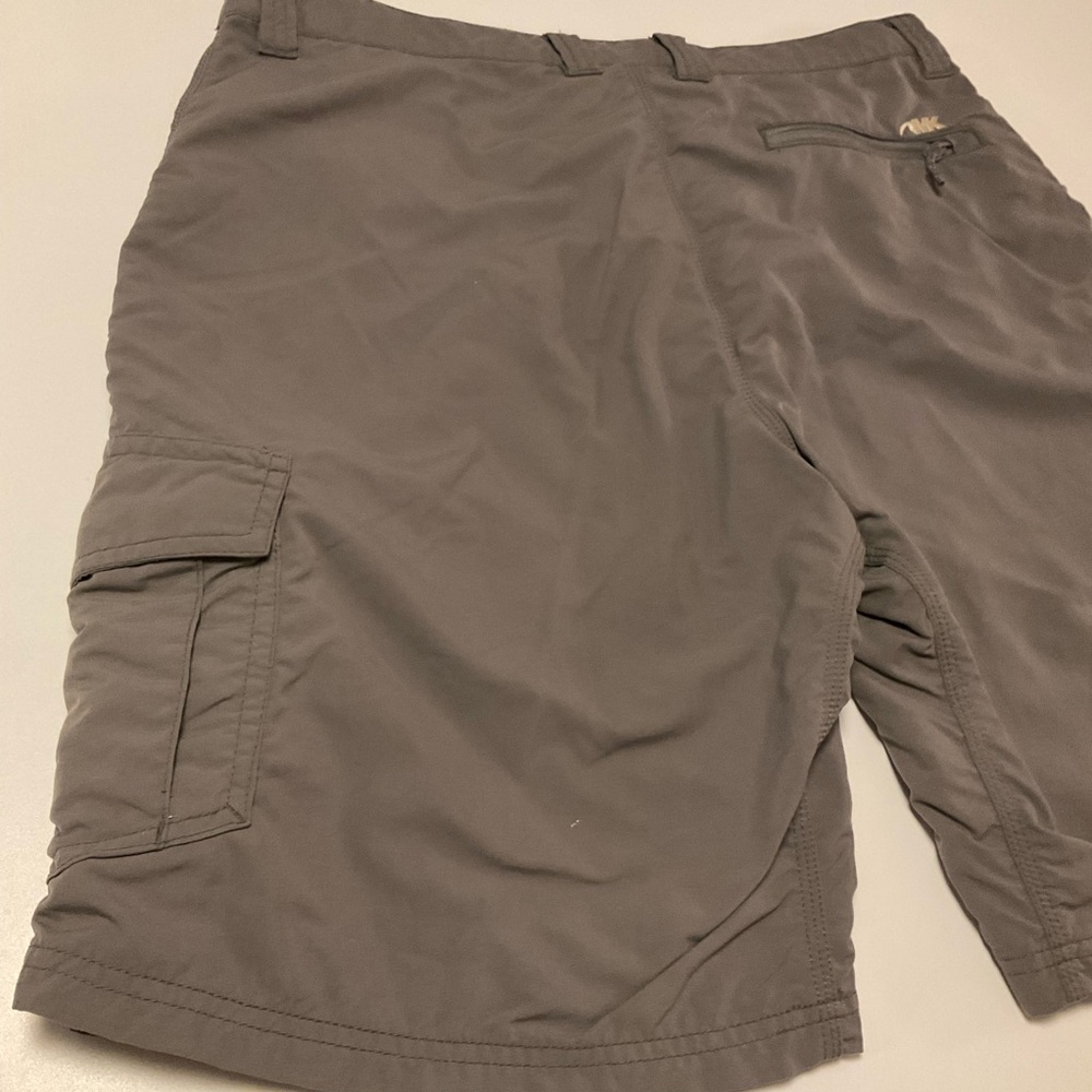 Mountain Khakis Cargo Shorts Slate Grey Side Pockets, Zip & Button, Loops, Sz 36 - Picture 7 of 13